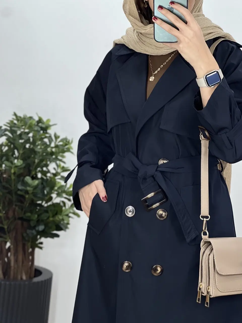 بارونی بلند ضد آب دنیز